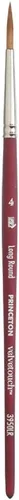 Miniatura 13 de Princeton Velvetouch Mini Pincel Filbert, Sintético, Mango Corto, Tamaño 0, 1 Unidad
