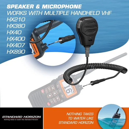 Miniatura 5 de Micrófono, Sumergible, VHF, Portables