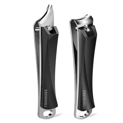 Miniatura 10 de EBEWANLI Cortaúñas para uñas encarnadas, cortauñas curvos inclinados para uñas de los pies y uñas de los dedos, cortauñas de acero inoxidable