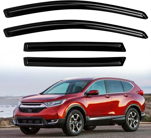Miniatura 78 de Viseras de ventana protectores de lluvia para Chevy Equinox 2018 2019 2020 2021 2022 2023 2024