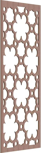 Miniatura 113 de Ekena Millwork WALW14X35X0250STGRO Southgate - Paneles de pared decorativos de madera con calado, 13 3/8 pulgadas de ancho x 34 3/8 pulgadas de rojo