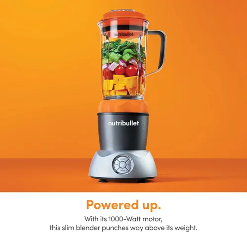 Miniatura 6 de NutriBullet NB50200OR Select 1000 Watt Naranja, 32 oz