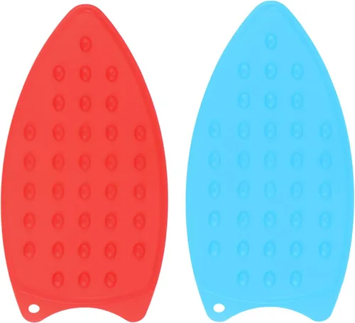 Miniatura 17 de HARFINGTON 2 almohadillas de silicona para planchar multiusos, resistente al calor, placa de descanso de hierro para tabla de planchar, resistente