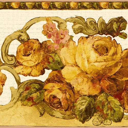 Dundee Deco Papel tapiz para despegar y pegar DDAZBD9057 Crema victoriana, diseño retro de rosas florecientes beige, 15 pies x 7 pulgadas (15.0 ft x