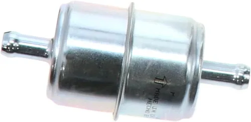 Miniatura 2 de WIX 33033 Filtro de combustible universal en línea con entrada/salida de abrazadera de 3/8 pulgadas, presión máxima 60-PSI