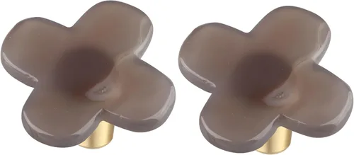 Miniatura 7 de Rockcloud Cajón de perilla de ágata con tornillos, mango de ágata morada en forma de cruz para armario, armario, accesorios para decoración