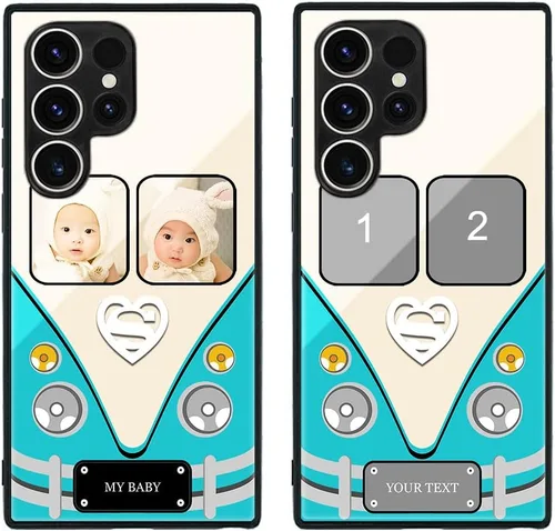 Miniatura 525 de Funda de teléfono personalizada para Samsung Galaxy S22+ / S22 Plus 5G, funda de TPU suave de vidrio templado antiarañazos personalizada con foto