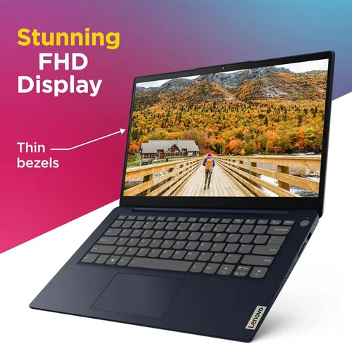 Miniatura 4 de Lenovo IdeaPad 3 Laptop FHD de 14 pulgadas, procesador Intel Core i3, Windows 11, 4 GB DDR4 de RAM, SSD PCIe de 128 GB, lector de tarjetas HDMI