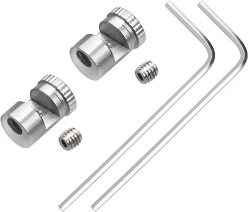 Miniatura 7 de A.I.FORCE Paquete de 2 pernos de pulgar para cuchillo plegable Buck 110, botón de pulgar de repuesto universal para cuchillos de caza plegables