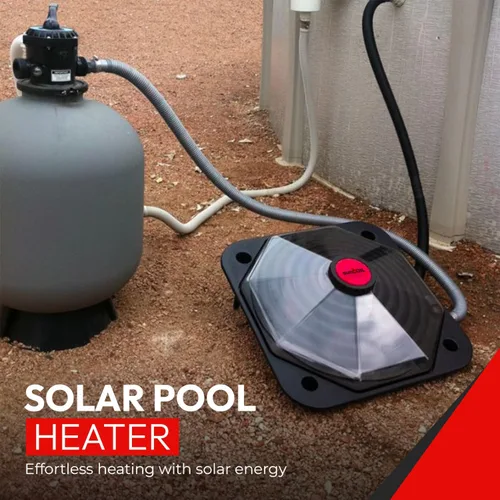 Miniatura 6 de Cúpula solar para calentador de piscina – SunCOIL negro para piscinas sobre el suelo e Intex – Kit de conexión gratuita y válvula desviadora