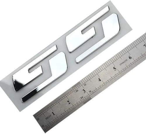 Miniatura 5 de 3 emblemas SS de repuesto para placa de identificación de automóvil 3D para Silverado Sierra (cromado)