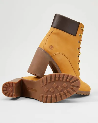 Miniatura 9 de Timberland Botas de tobillo con cordones para mujer, Trigo gamuzado, 6