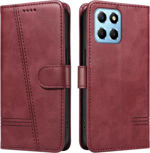 Miniatura 27 de Funda con tapa para Huawei Nova Lite 3, protección de 360 grados, a prueba de golpes, de piel sintética, con función atril y 3 ranuras