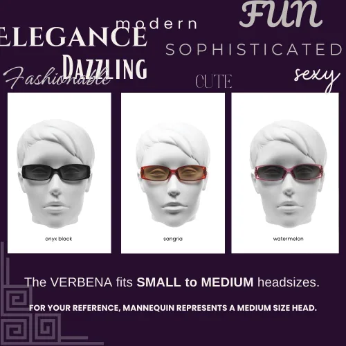 Miniatura 3 de proSPORT Lentes de sol de lectura con lentes completos, lentes tintados, para mujer, con emblema de medusa, emblema de medusa, color dorado
