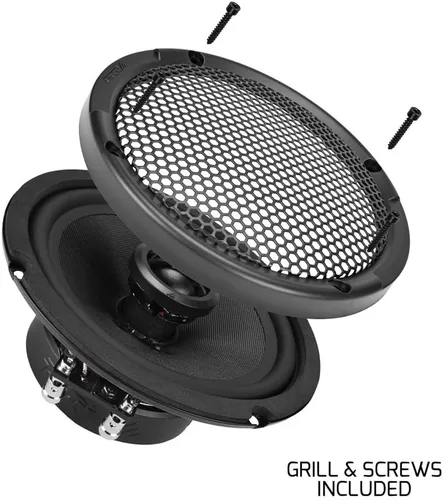 Miniatura 5 de PRV AUDIO Altavoces coaxiales para automóvil de 2 vías de 6.5 pulgadas, 160 vatios por par, 4 ohmios RS65-CX, altavoz premium con tweeters
