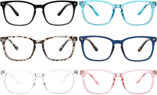 Miniatura 10 de Yogo Vision Blue Light Blocking Computer Glasses Anti Glare Reduce Eyestrain Eyeglasses for Men and Women