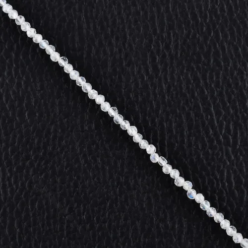Miniatura 80 de Natural Gemstone Micro Beads Dainty Bangle Bracelet, Handmade Birthstone Jewelry, Healing Chakra Crystals, Silver Plated 8 inch, Birthday Gift for