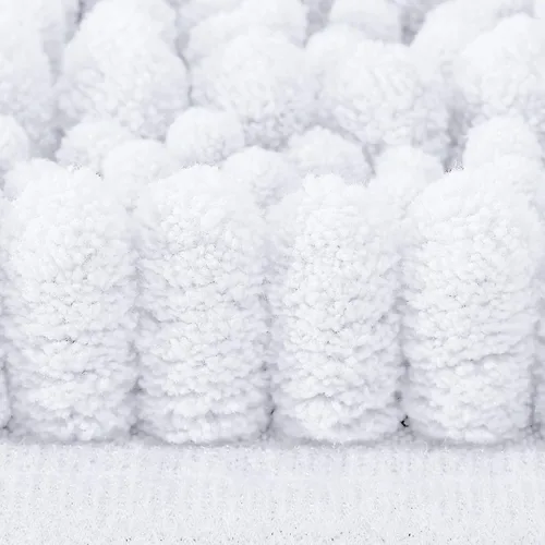 Miniatura 12 de Smiry Alfombras de Baño 24x16 pulgadas, Alfombras de Baño de Chenilla Extra Suaves y Absorbentes, Respaldo de Goma Antideslizante, Lavable a Máquina