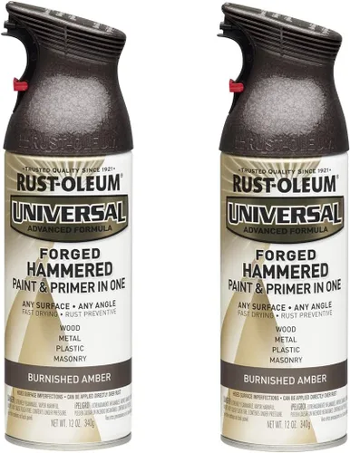 Miniatura 179 de Rust-Oleum 245197 Pintura en aerosol universal para todas las superficies, 12 onzas, negro satinado