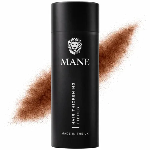 Miniatura 14 de Mane Fibras de construcción del cabello para mujeres y hombres, para cabello fino y delgado, peinado más grueso y completo, oculta las manchas Negro