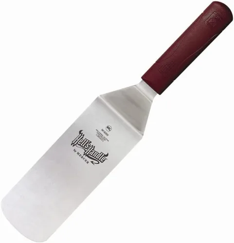 Miniatura 16 de Espátula "Hell's Handle" de Mercer Culinary, de 5 x 4 pulgadas, resistente, N/A, Negro Tenedor de Cook
