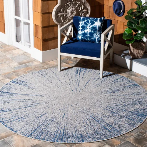 Miniatura 46 de Safavieh Courtyard Collection CY8893 - Alfombra decorativa para interiores y exteriores, no desprende pelusa, fácil de limpiar, 2 x 3 pies 7 beige