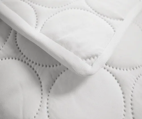 Miniatura 2 de Natural Comfort Protector de colchón ajustable, tamaño individual XL, color blanco
