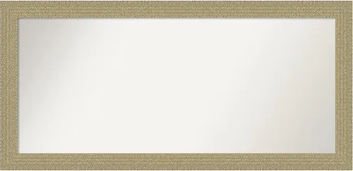 Miniatura 64 de Amanti Art Espejo de pared personalizado no biselado (24.25 x 24.25 pulgadas), marco dorado de mosaico, varios tamaños personalizados, espejo