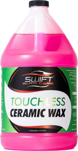 Cera Espumable Swift Touchless (1 Galón) – Aplicación en Spray/Enjuague para Capa Protectora Hidrofóbica de Alto Brillo | Para Cañón de Espuma y