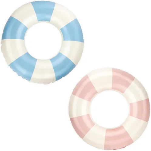 Miniatura 8 de Tubos de piscina, tubos interiores para piscina, intertubos redondos para piscina, flotantes, anillos de piscina, flotadores, tubos 2 piezas azul