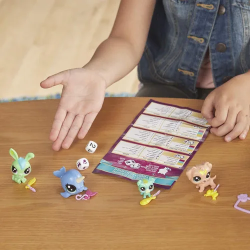 Miniatura 4 de Prechool Games Littlest Pet Shop Lucky Pets Fortune Crew Surprise Pet Toy - Juguete sorpresa para mascotas, más de 150 años para coleccionar, a