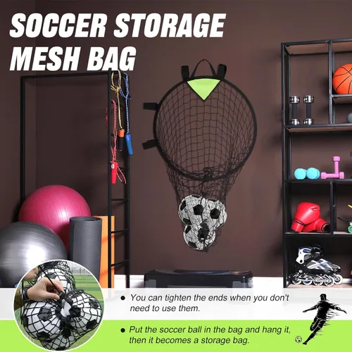 Miniatura 5 de BOHEN Juego de 2 unidades de objetivos de fútbol – Pop-up portátiles Top Bins Target – Fútbol de precisión de disparo para diversión sin fin y Verde