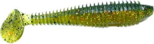 Miniatura 21 de Phat Pak Baits - Phat Swimmer Keitech Style Paddletail Swimbait 3.8" 20ct acanalado perfumado suave plástico Bass pesca señuelo Paquete de variedades