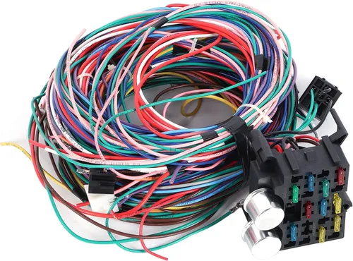 Miniatura 7 de PartsFlow Arnés de cableado universal extra largo de 12 circuitos Street Hot Rod Wire para Chevrolet Chevy Mopar para Ford Muscle Car, arnés
