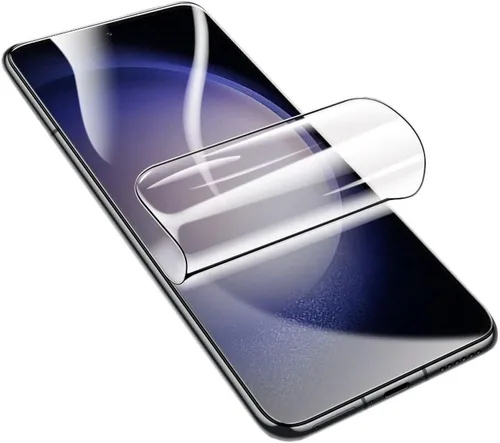 Miniatura 21 de Paquete de 2 protectores de pantalla de hidrogel ultrafinos para Google Pixel 10, película protectora transparente de TPU flexible irrompible