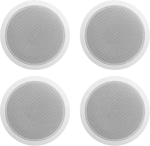Miniatura 5 de Paquete Rockville CCL6T: (16) Altavoces de techo comerciales de 70V de 6 pulgadas, blanco, RCS180-6 Amplificador comercial Bluetooth de 70V de 180