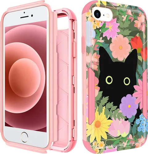 Miniatura 81 de para iPhone 11 - Funda para mujeres y niñas, diseño único estético, mariposa azul kawaii para adolescentes, funda protectora resistente, dura, a