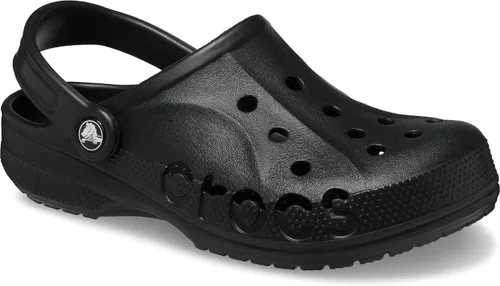 Miniatura 7 de Crocs Zuecos unisex para adultos Via, zapatos de enfiler para hombres y mujeres Negro