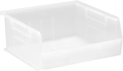 Miniatura 9 de Hudson Exchange - Contenedores apilables de plástico de 11 x 11 x 5 pulgadas y contenedores para colgar (color amarillo, 1 unidad)