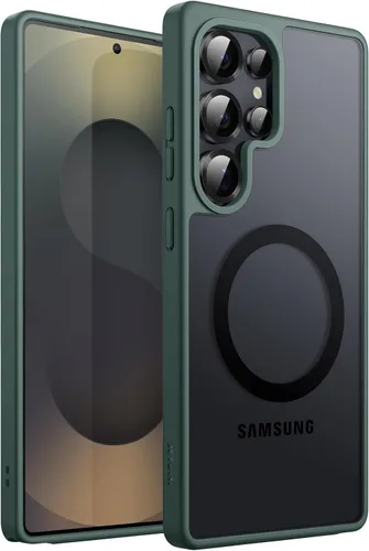 Miniatura 34 de JETech Estuche magnético para Samsung Galaxy S24 5G, compatible con MagSafe, funda protectora para teléfono con parte trasera translúcida y mate a