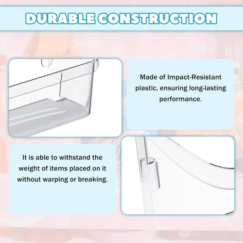 Miniatura 7 de Kojem 242126602 Estante de contenedor para puerta de refrigerador (inferior) compatible con refrigerador Frigidaire Electrolux AP6278233 FFSS2625TS0