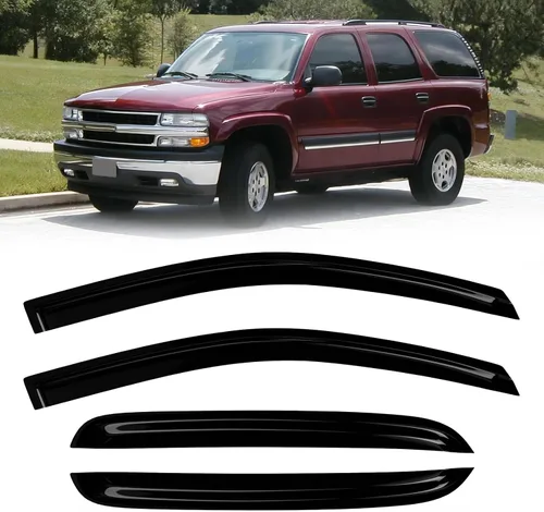 Miniatura 55 de Protectores de lluvia de ventana para Ford F150 SuperCab 2004-2014 2 piezas deflector de ventana para 09-14 F-150 con 2 puertas delanteras