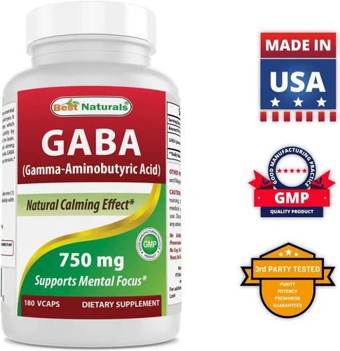 Miniatura 6 de Best Naturals GABA 750 mg y 5-HTP 100 mg