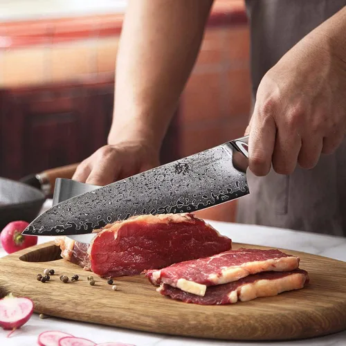 Miniatura 7 de Protector de dedos de acero inoxidable, nuevo protector de dedos 2023 para cortar alimentos, herramienta de corte premium protector de dedos, 6
