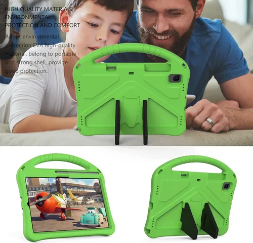 Miniatura 7 de Funda para niños para Xiaomi Pad 5 de 11 pulgadas 2021, ligera, a prueba de golpes, con soporte de mango convertible y correa para el hombro, funda