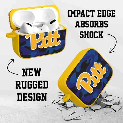Miniatura 4 de Affinity Bands Pittsburgh Panthers Champion Series HDX - Funda compatible con Apple AirPods Generaciones 1 y 2