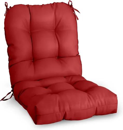 Miniatura 37 de EAGLE PEAK Cojín Acolchado para Silla de Exterior/Interior para Asiento/Respaldo, Juego de 1, 42'' x 21'', Azul Claro