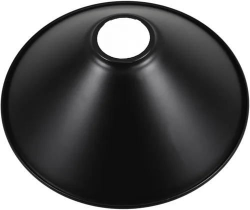 TEHAUX Lámpara colgante de metal industrial vintage reemplazo retro cono luz cubierta 1.6 in diámetro para comedor y decoración de bricolaje