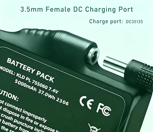 Miniatura 4 de Batería 300-10186 del reemplazo de 3.6V 7800mah para el panel de seguridad inteligente del comando de ADT