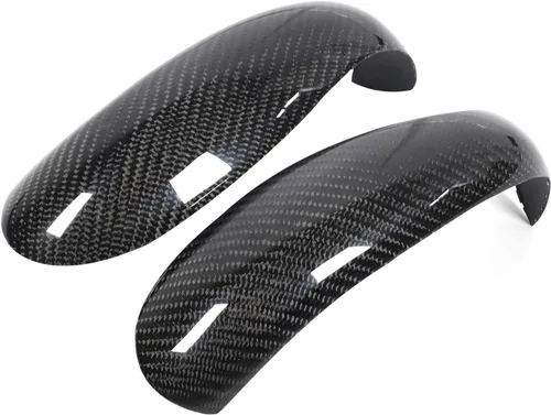Miniatura 4 de Fydun Cubierta de espejo retrovisor interior automotriz Add-On Fit para Cayman 997 911 987 2pcs fibra de carbono